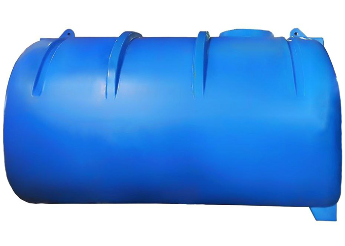 Емкость пластиковая 10,5 кубов. Горизонтального исполнения. С полным сливом.