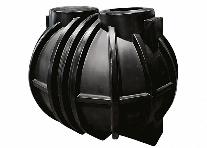 Подземный накопитель сфера, материал: полиэтилен, объем: 5000л