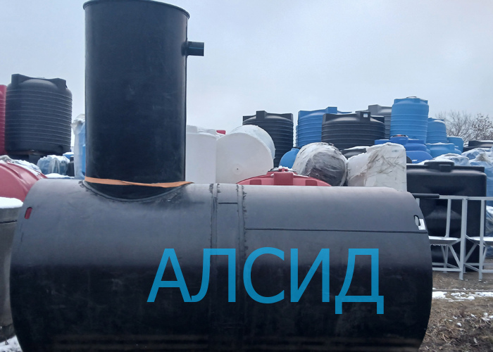 Полиэтиленовый подземный резервуар