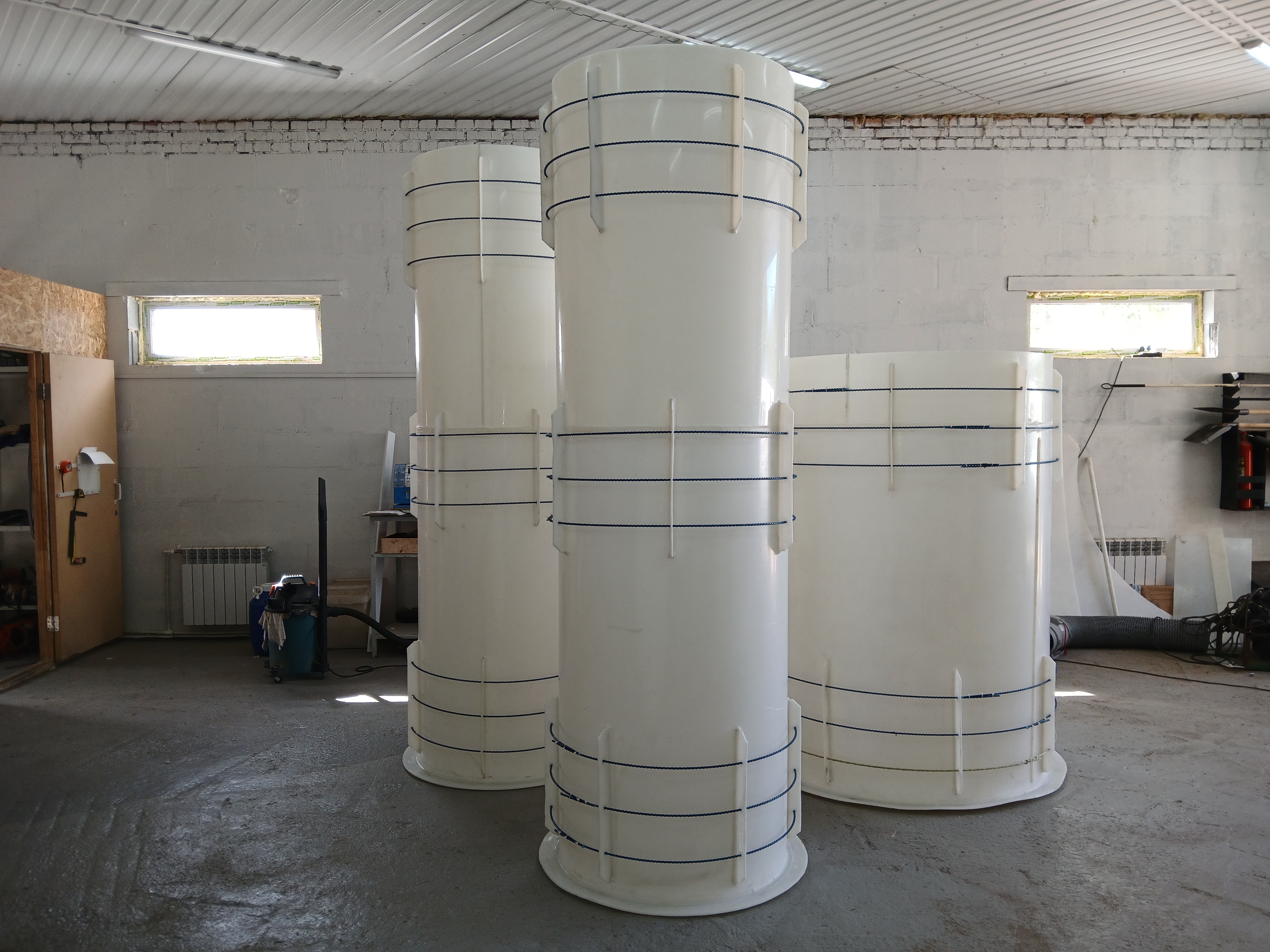 вкладышы полимерные для ЖБИ колец